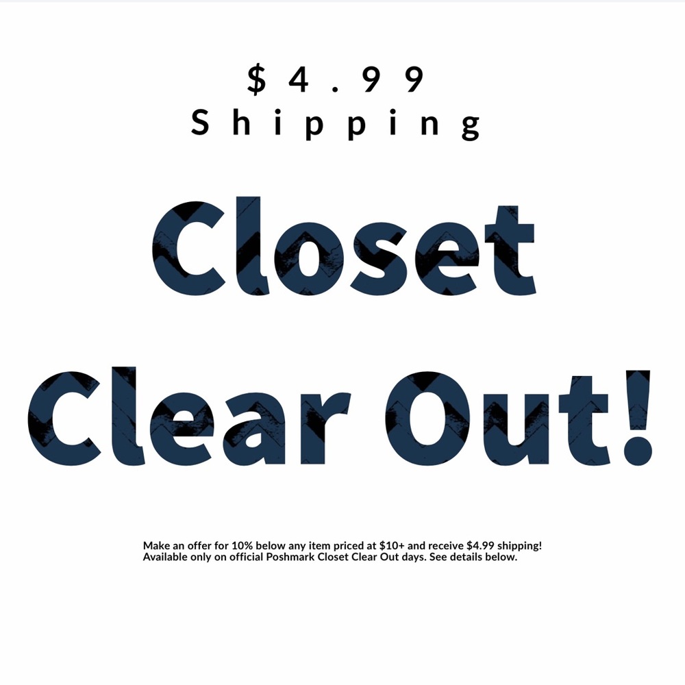 $4.99 Shipping! Valid Today Only
